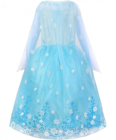 Girls Princess Costume Snow Queen Princess Dress Toddler Halloween Birthday Christmas Party Dress Up Clothes $51.20 - Kids' C...