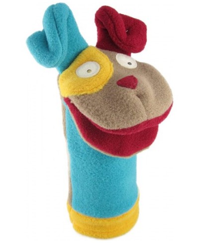 Fleece Hand Puppet - Handmade in Canada - Great for Storytelling (Puppy Dog) $33.09 - Hand Puppets