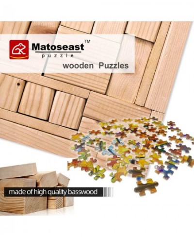 Jigsaw Puzzle 1000 Pieces cat Pure Wood Made Adult Puzzle Kids $15.78 - Jigsaw Puzzles