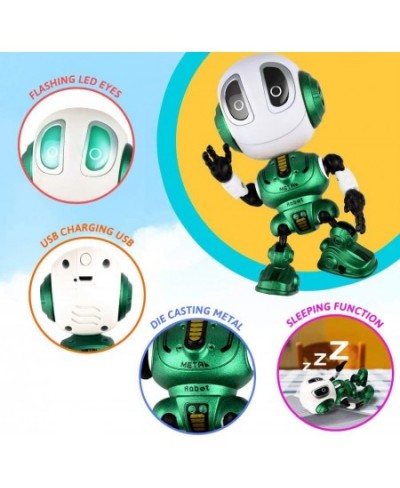 Stocking Stuffers Robot Kids Toys Mini Robot Talking Toys for Boys and Girls- Travel Toys Help Kids Talking for Christmas Sto...