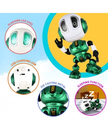 Stocking Stuffers Robot Kids Toys Mini Robot Talking Toys for Boys and Girls- Travel Toys Help Kids Talking for Christmas Sto...