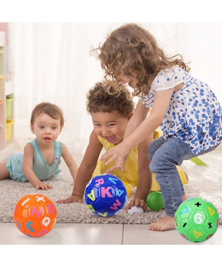 Mini Soccer for Kids Toddler Babb Sensory Small Footballs Educational Number Balls for Learning 3 PCS $26.30 - Toy Sports Pro...