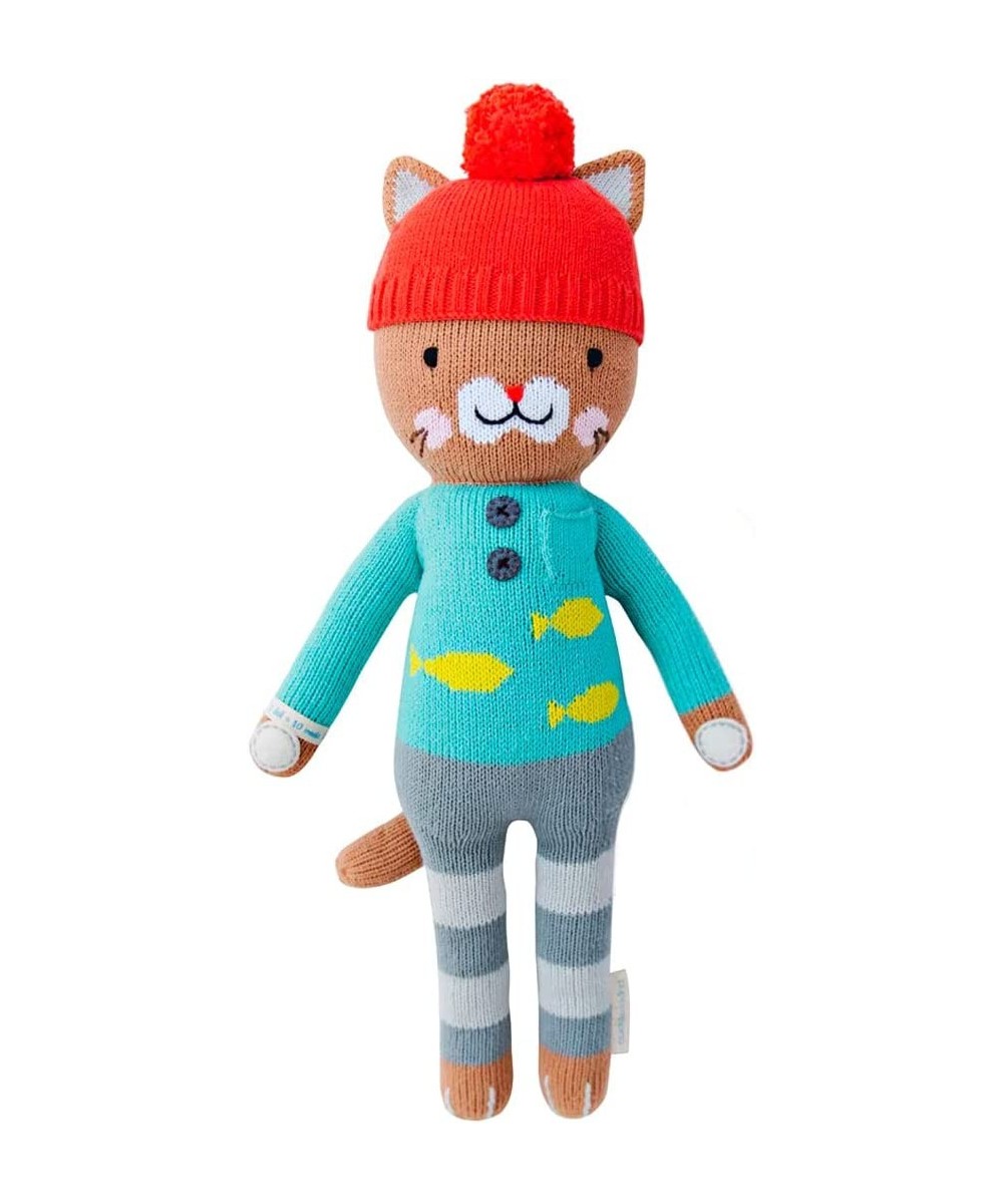 Maximus The Cat Little 13" Hand-Knit Doll – 1 Doll - 10 Meals Fair Trade Heirloom Quality Handcrafted in Peru 100% Cotton Yar...