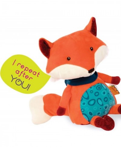 B. toys – Happy Yappies – Pipsqueak the Fox – Talking Teddy Toy Repeats What You Say - Stuffed Fox Plush Toy – Sensory Toys f...