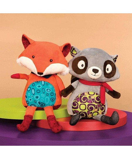 B. toys – Happy Yappies – Pipsqueak the Fox – Talking Teddy Toy Repeats What You Say - Stuffed Fox Plush Toy – Sensory Toys f...