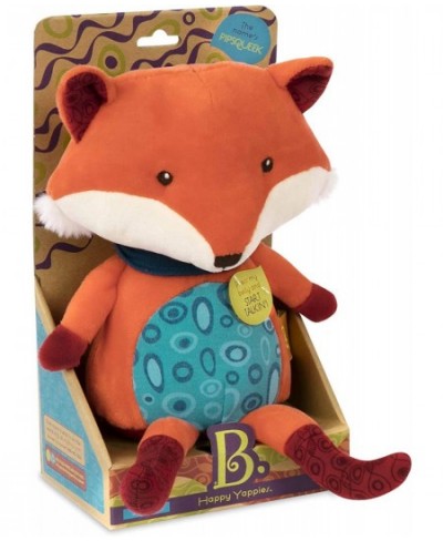 B. toys – Happy Yappies – Pipsqueak the Fox – Talking Teddy Toy Repeats What You Say - Stuffed Fox Plush Toy – Sensory Toys f...