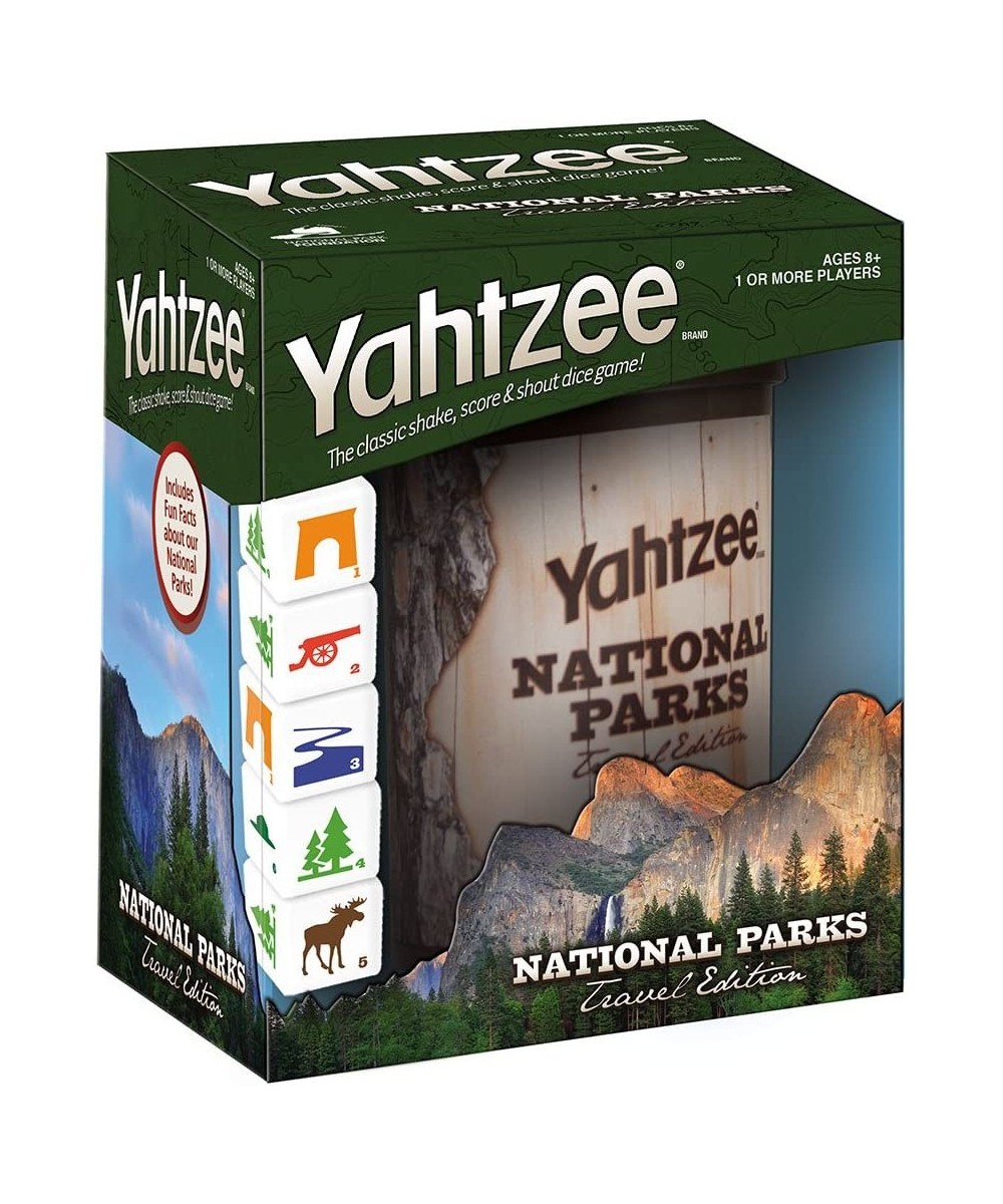 YAHTZEE National Parks Travel Edition | Classic Yahtzee Dice Game with a National Parks Theme | Perfect Travel Game for Famil...