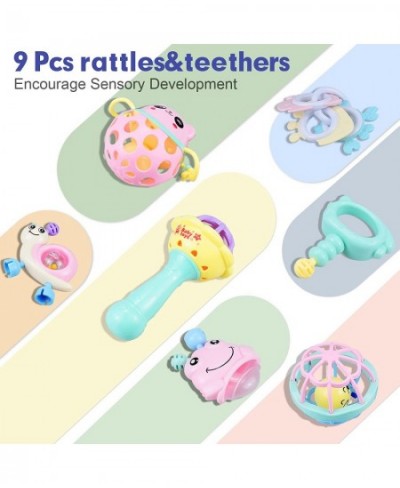 Baby Rattles Toys for 0-12 Months Teething Toys for Babies 0-6 Months Infant Newborn Baby Toys 0-6 Months Baby Toys for 6-12 ...