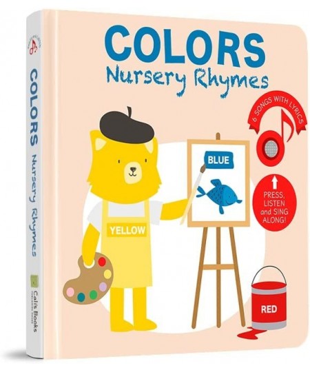 Colors Songs - Sound Books for Toddlers 1-3 - Learning Colors for Toddlers - Interactive Toddler Books with Songs About Color...