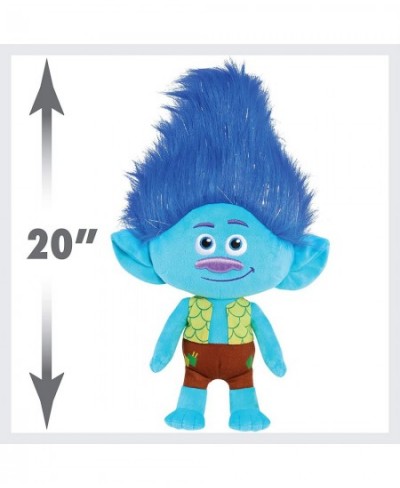 DreamWorks Trolls World Tour 20-Inch Branch Plush Stuffed Toys for Kids Multi-color $41.61 - Plush Figure Toys