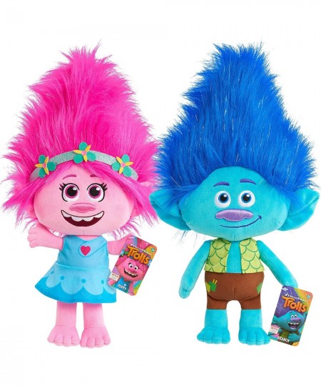 DreamWorks Trolls World Tour 20-Inch Branch Plush Stuffed Toys for Kids Multi-color $41.61 - Plush Figure Toys