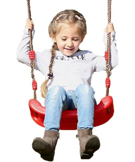 Swing Seat for Kids Playground Swing Set Curved Swing Tree Swing for Outside Backyard Playground Holds 220lbs/100kg for 3-10 ...