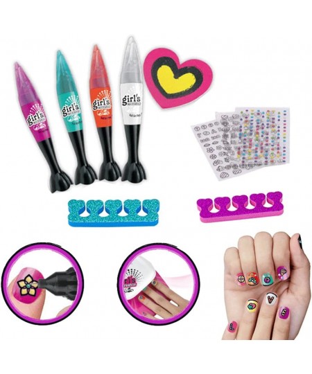 Nail Art Pens Paint and Sketch Set Emoji Pedicure and Manicure Kit - Girls from 6 - 10 $41.25 - Kids' Dress-Up Accessories