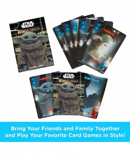 Star Wars The Mandolorian Grogu Playing Cards $17.37 - Card Games