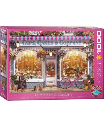 Cups Cakes & Company by Garry Walton 1000-Piece Puzzle $29.66 - Jigsaw Puzzles