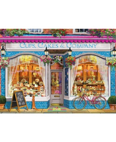 Cups Cakes & Company by Garry Walton 1000-Piece Puzzle $29.66 - Jigsaw Puzzles