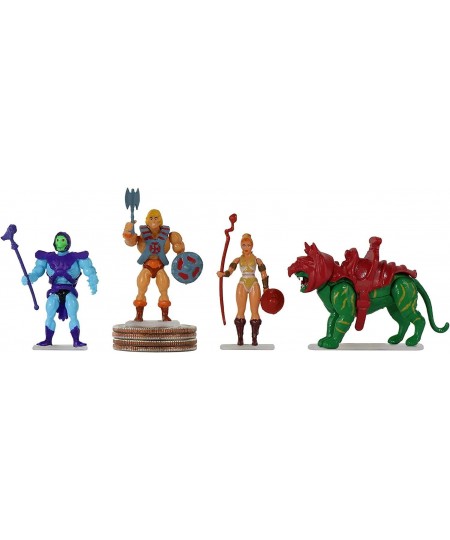 Masters of The Universe Bundle Set of 4 Mini Figures - He-Man - Skeletor - Teela - Battle Cat $44.29 - Action Figures