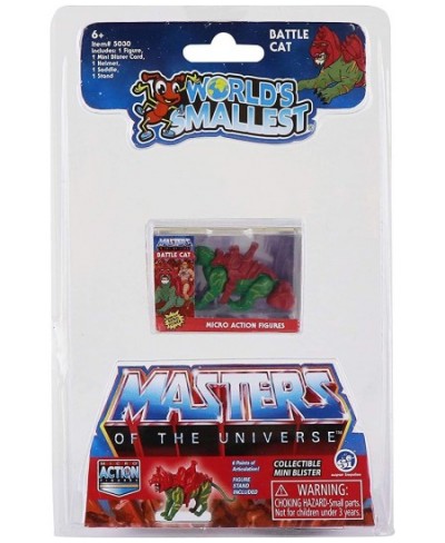 Masters of The Universe Bundle Set of 4 Mini Figures - He-Man - Skeletor - Teela - Battle Cat $44.29 - Action Figures