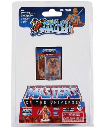 Masters of The Universe Bundle Set of 4 Mini Figures - He-Man - Skeletor - Teela - Battle Cat $44.29 - Action Figures