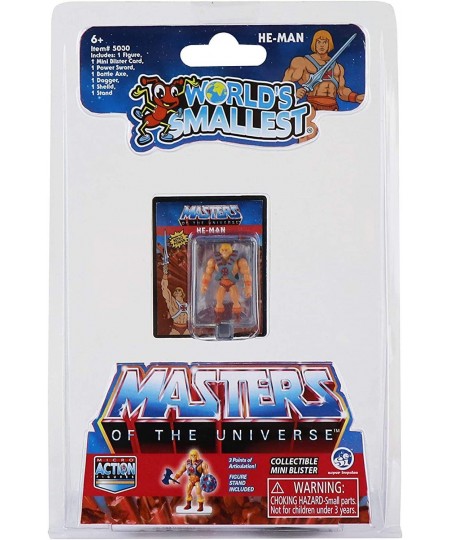 Masters of The Universe Bundle Set of 4 Mini Figures - He-Man - Skeletor - Teela - Battle Cat $44.29 - Action Figures