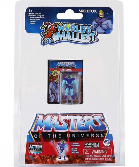 Masters of The Universe Bundle Set of 4 Mini Figures - He-Man - Skeletor - Teela - Battle Cat $44.29 - Action Figures