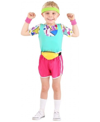 Toddler Work It Out 80s Costume $45.61 - Kids' Costumes