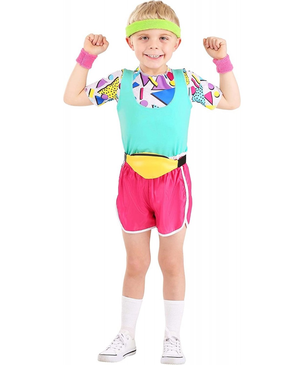 Toddler Work It Out 80s Costume $45.61 - Kids' Costumes