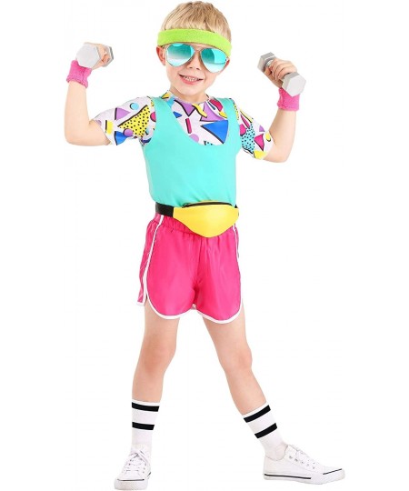 Toddler Work It Out 80s Costume $45.61 - Kids' Costumes