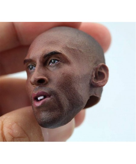 1/6 Scale African American Male Figure Head Sculpt Series Handsome Men Tough Guy Doll Head for 12" Action Figure Phicen TBLea...