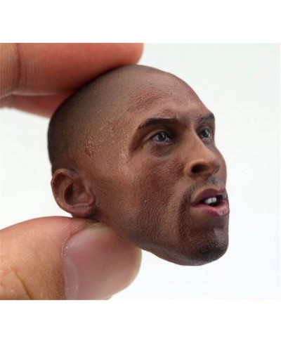 1/6 Scale African American Male Figure Head Sculpt Series Handsome Men Tough Guy Doll Head for 12" Action Figure Phicen TBLea...