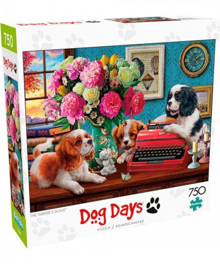 The Writer's Dogs - 750 Piece Jigsaw Puzzle $18.17 - Jigsaw Puzzles