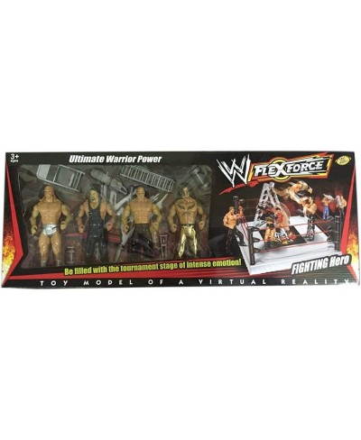 Flexforce 4 Wrestling Action Figures Models Weapons Wrestling Ring Ultimate Warrior Power (Multicolor) $58.22 - Play Figure P...