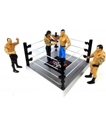 Flexforce 4 Wrestling Action Figures Models Weapons Wrestling Ring Ultimate Warrior Power (Multicolor) $58.22 - Play Figure P...