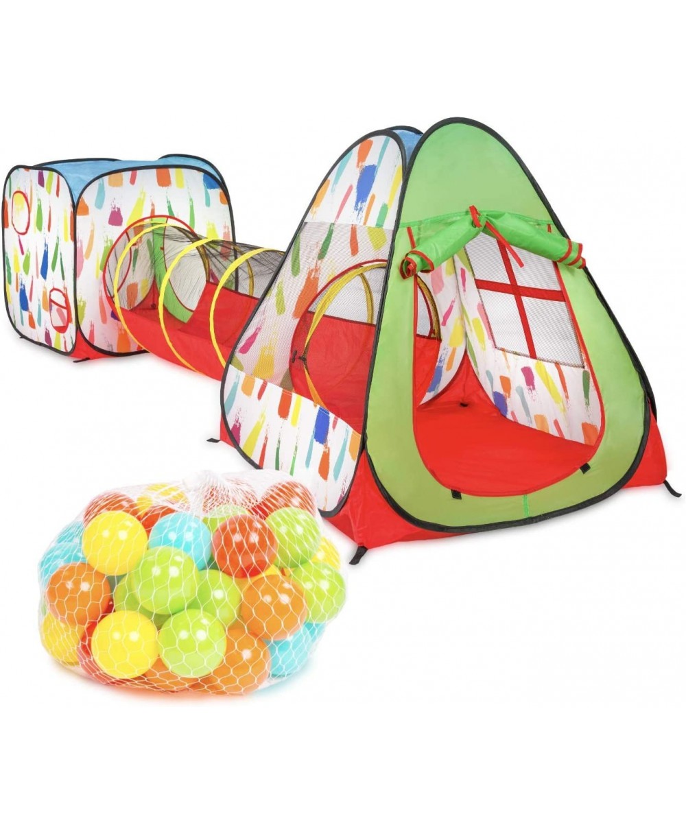 Kid's Pop up Tent/Tunnel Playhouse for Indoor and Outdoor Play 50 Balls and Carry Bag Included $60.12 - Kids' Play Tents & Tu...