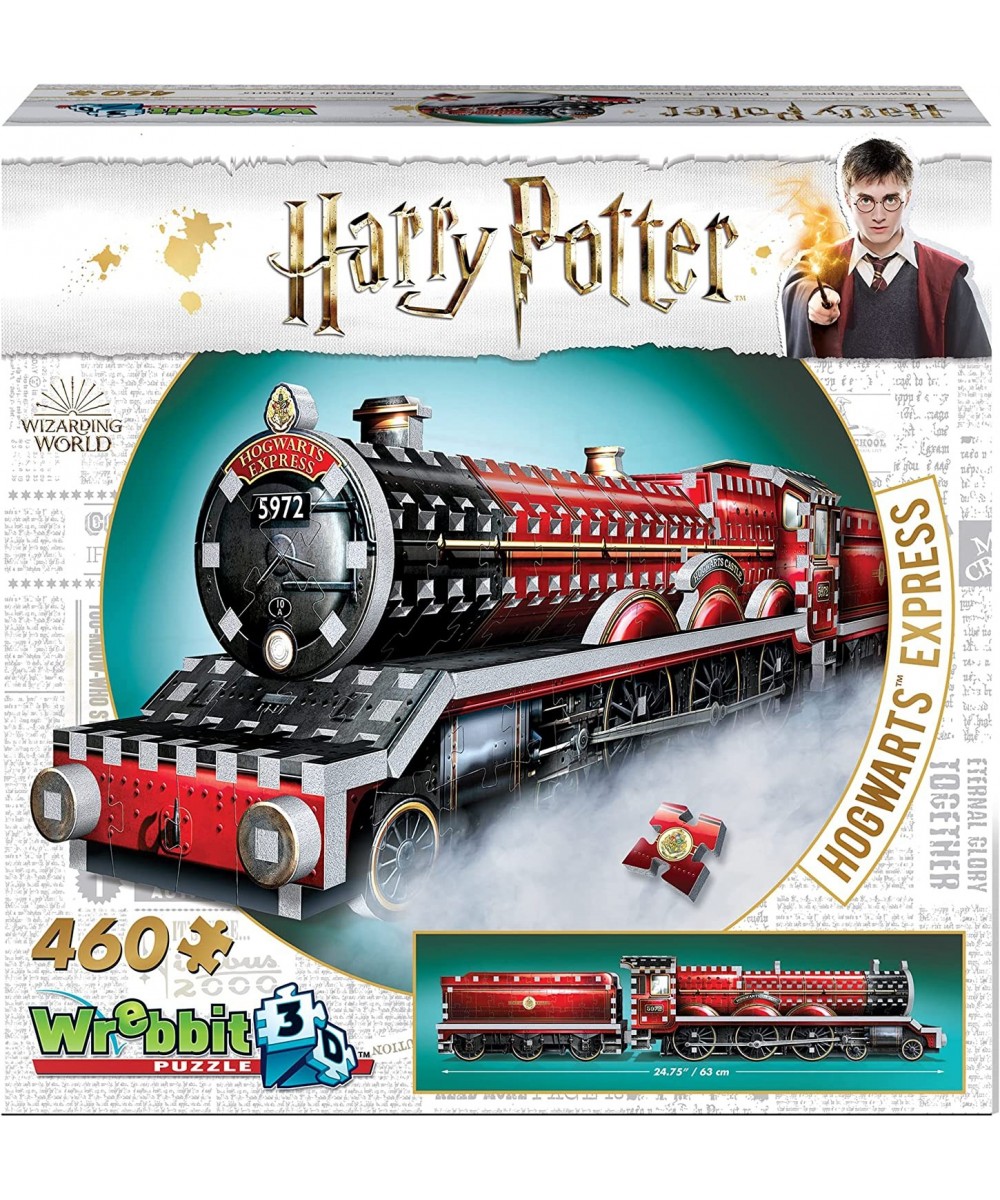 Harry Potter Hogwarts Express 3D Jigsaw Puzzle (460 Pieces) Red/Black (W3D-1009) $61.18 - 3-D Puzzles