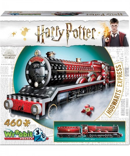 Harry Potter Hogwarts Express 3D Jigsaw Puzzle (460 Pieces) Red/Black (W3D-1009) $61.18 - 3-D Puzzles