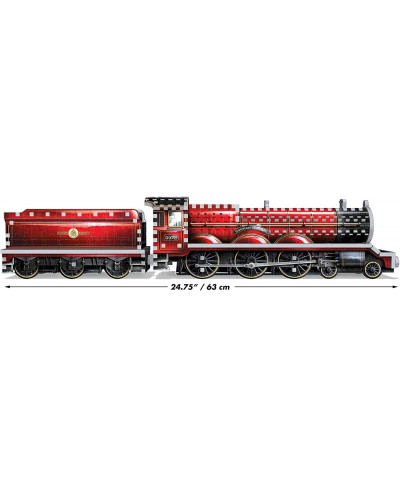 Harry Potter Hogwarts Express 3D Jigsaw Puzzle (460 Pieces) Red/Black (W3D-1009) $61.18 - 3-D Puzzles