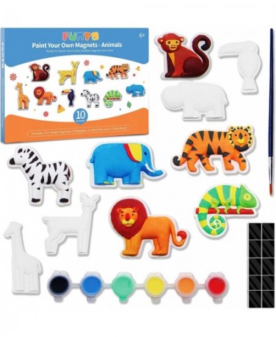 Animal Painting Kit for Kids Paint Your Own Figurines with Magnet 27 PCS Arts and Crafts Set Ceramics to Paint STEAM Projects...