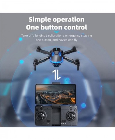 Drone with Dual Camera 4K HD FPV Camera Drone for Kids and Adults Mini Foldable RC Airplane WiFi RC Quadcopter Drone Headless...