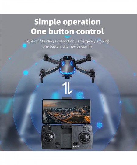 Drone with Dual Camera 4K HD FPV Camera Drone for Kids and Adults Mini Foldable RC Airplane WiFi RC Quadcopter Drone Headless...