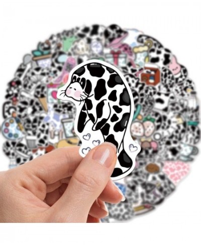 100 Pieces Cow Print Stickers Gift for Kids Adult Teen Birthday Party Vinyl Waterproof Stickers for Water Bottle Hydro Flasks...