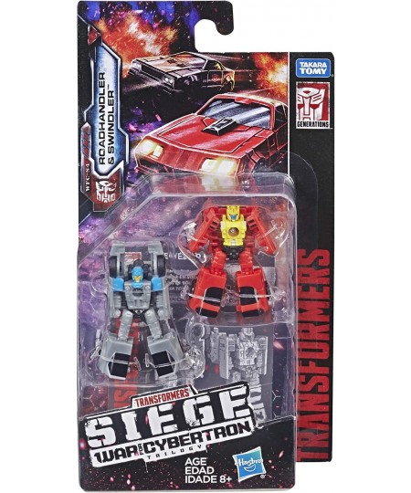 Generations War for Cybertron: Siege Micromaster Wfc-S4 Autobot Race Car Patrol 2 Pack Action Figure Toys $19.69 - Action Fig...