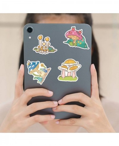 Mushrooms Stickers 100PCS Cartoon Vinyl Waterproof Decorative Stickers for Laptop Computer Skateboard Water Bottle Guitar Win...