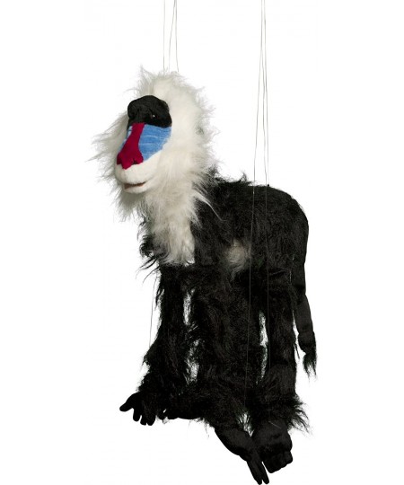 38" Large Mandrill Marionette Black $78.54 - Marionette Puppets