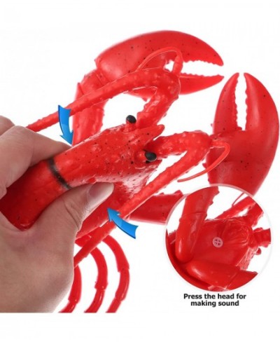 Toy Lobster Rubber Lobster Lobster Shape Simulation Soft Rubber Model Pinch Children's Toys Lobster Decoration $20.05 - Toy K...