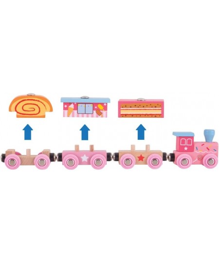 Sweetland Express Train - Other Major Wooden Rail Brands are Compatible $33.18 - Toy Vehicle Playsets