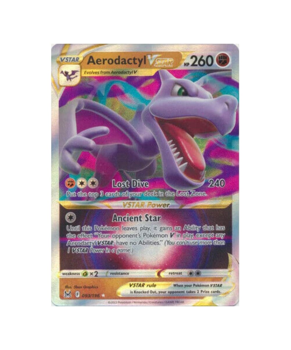 Lost Origin - Aerodactyl Vstar - 093/196 - Ultra Rare - NM/M $13.91 - Board Games