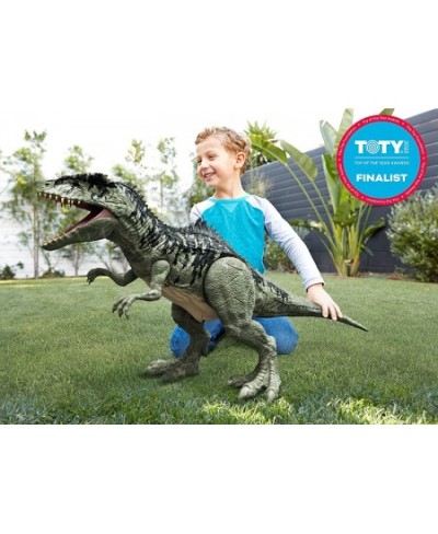 Jurassic World Dominion Super Colossal Giganotosaurus Action Figure with Eating Feature Extra Large Toy Dinosaur at 39in Long...