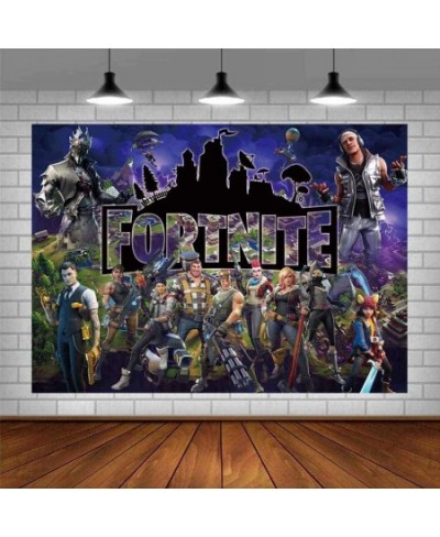 Battle Royale Backdrop Poster Video Game Party Supplies Happy Birthday Banner Gamer Backdrop Kids Wall Decoration $42.80 - Ki...