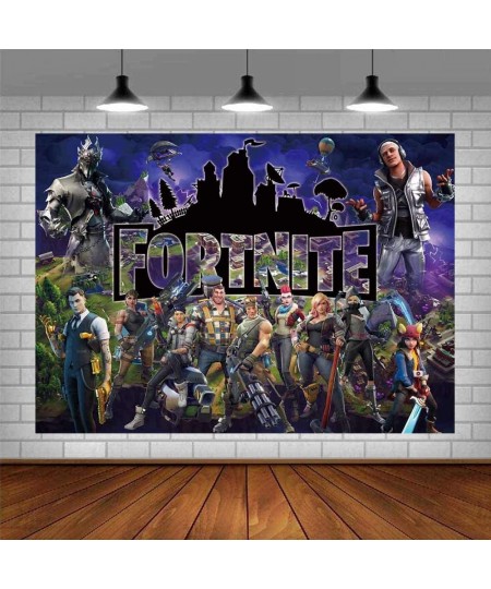 Battle Royale Backdrop Poster Video Game Party Supplies Happy Birthday Banner Gamer Backdrop Kids Wall Decoration $42.80 - Ki...